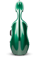 EASTMAN K1W Carbon Fiber Cello Case With Wheels 4/4 Size Green
