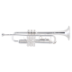 BACH TR200S Step-up Bb Trumpet, Silver-plated