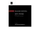 UNIVERSAL EDITION ZEMLINSKY Sechs Gesange Op.13 For Voice & Orchestra