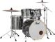 PEARL EXPORT 5-piece Drum Kit With Hardware, Smokey Chrome