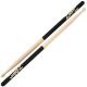 ZILDJIAN 5A Wood Tip Hickory Drumsticks With Black Dip