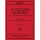INTERNATIONAL MUSIC DONT 15 Selected Exercises From 30 Progressive Exercises Opus 38 For 2 Violins
