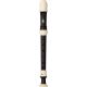 YAMAHA YRS324B Soprano Recorder Key Of C Baroque Fingering Simulated Ebony Finish