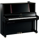 YAMAHA YUS5SH3 Silent Upright Piano, Polished Ebony