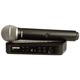 BLX24/PG58 | HANDHELD WIRELESS SYSTEM WITH PG58 MICROPHONE | Tom