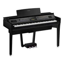 Yamaha Clavinova 88鍵 ダークウッド 椅子付き ダークウッド 88鍵電子ピアノ 椅子付き - メルカリ