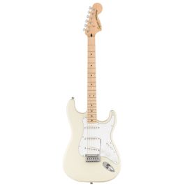 AFFINITY STRAT MN OLYMPIC WHITE | Tom Lee Music