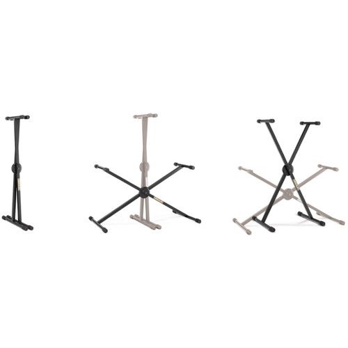 KS110B EZ-LOK SINGLE X KEYBOARD STAND | Tom Lee Music