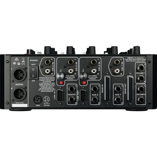 MODEL 1.4 ANALOG 4-CHANNEL DJ MIXER | Tom Lee Music
