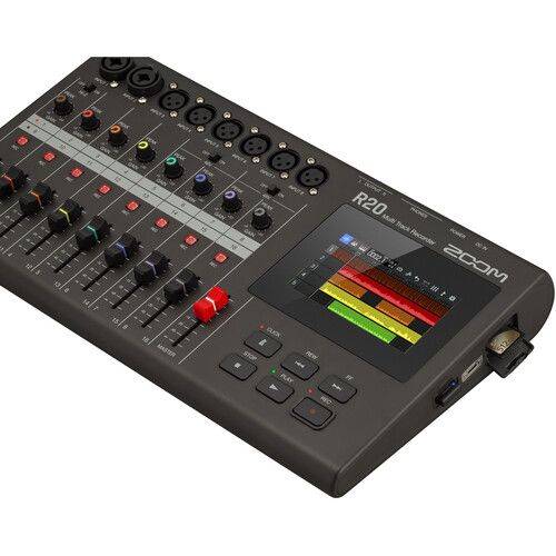 R20 | 16-TRACK MULTITRACK RECORDER W/ TOUCHSCREEN EDITING | Tom