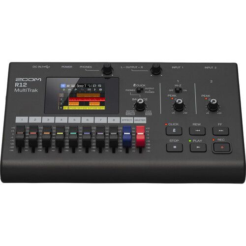 R12 | 8-TRACK MULTITRACK RECORDER W/ TOUCHSCREEN EDITING | Tom Lee