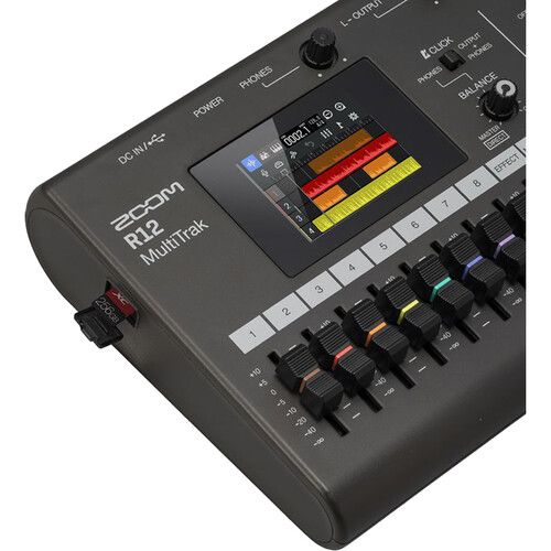 R12 | 8-TRACK MULTITRACK RECORDER W/ TOUCHSCREEN EDITING | Tom Lee