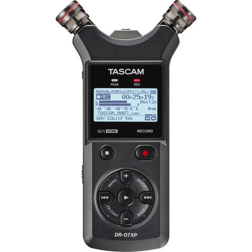 DR-07XP | STEREO HANDHELD RECORDER | 32-BIT FLOAT | W/ USB