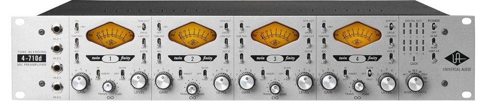 4-710D | FOUR-CHANNEL MIC PRE | Tom Lee Music