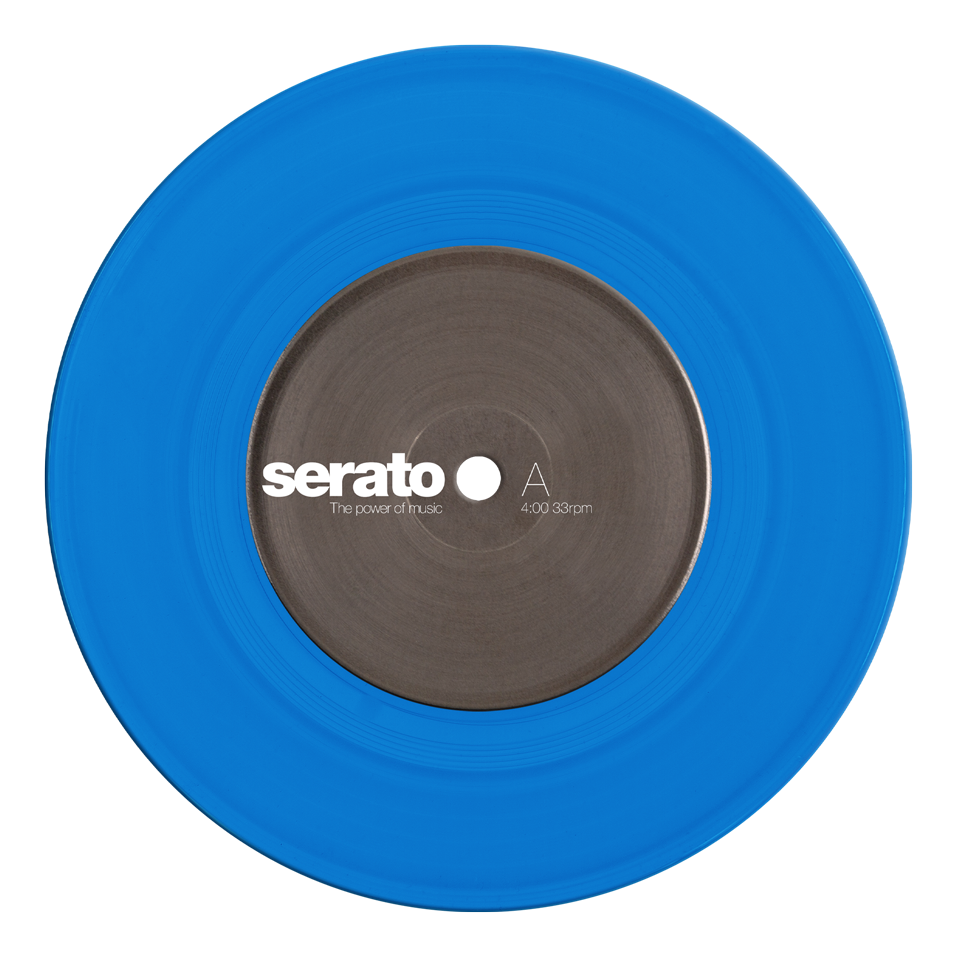 SERATO 7-INCH Blue Control Vinyl (pair)