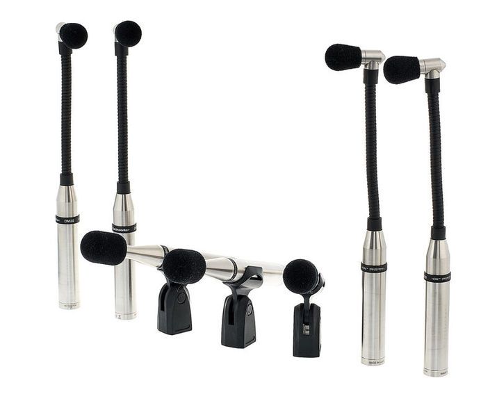DK7 |DRUMKIT W/ 4X DM20, 2X SR25, 1X SR20LS | W/ MOUNTS