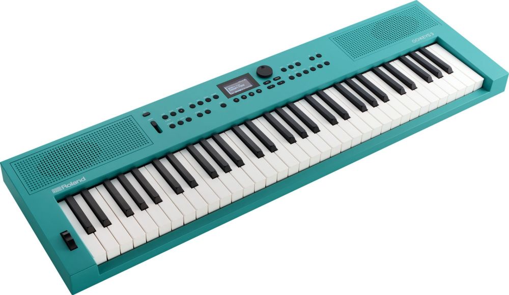 GO:KEYS 3 TQ | 61-KEY MUSIC CREATION KEYBOARD | TURQUOISE | Tom