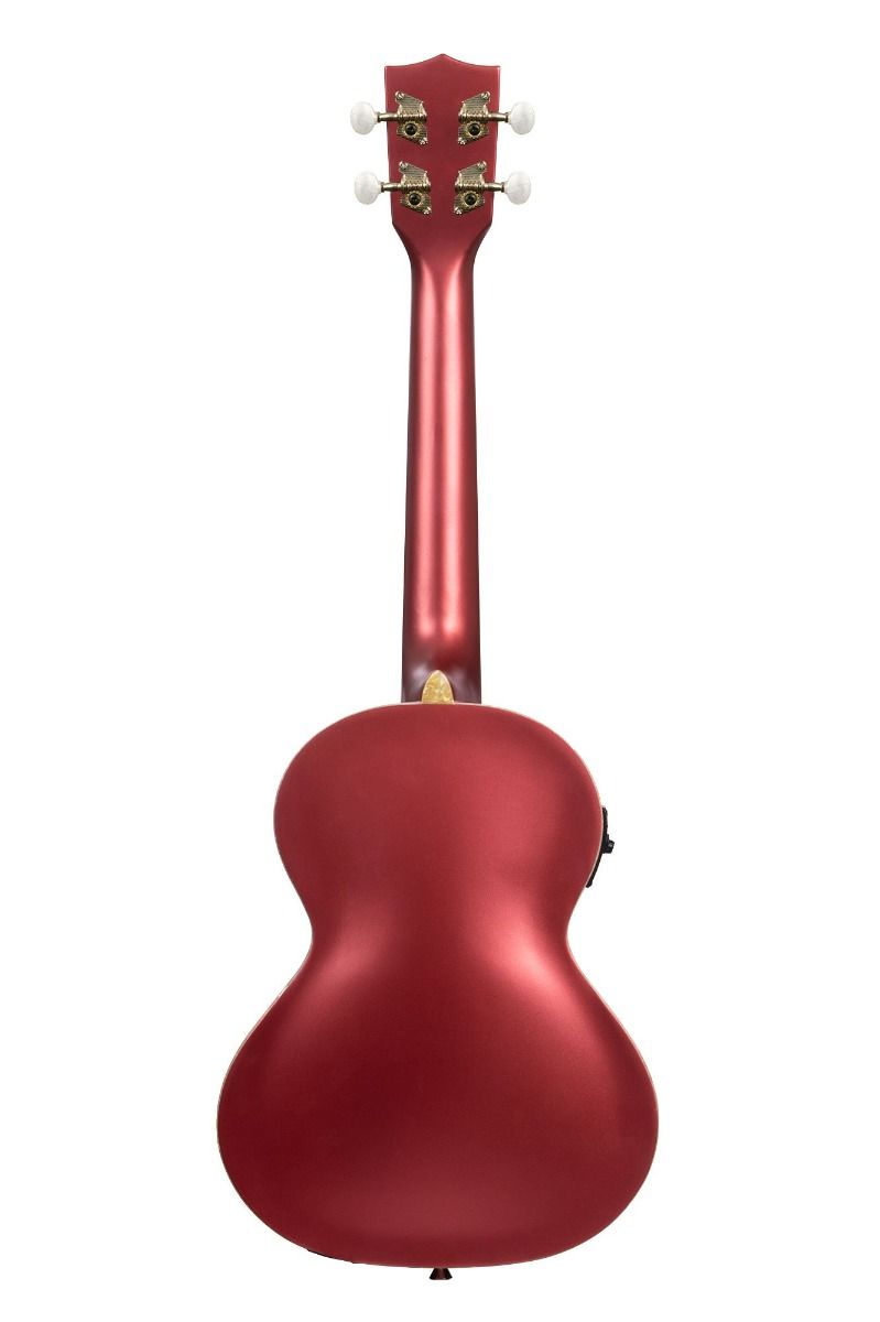 KA-JTE-CHRD ARCHTOP JAZZ TENOR UKULELE CHICAGO RED | Tom Lee Music