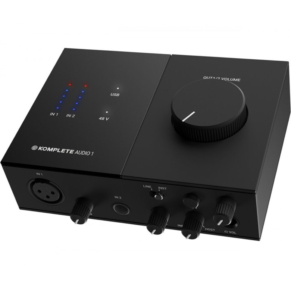 KOMPLETE AUDIO 1 2-INPUT AUDIO INTERFACE W/1 XLR + 1 LINE