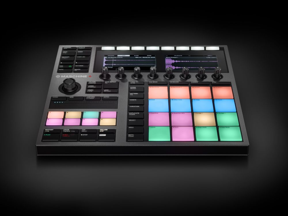 MASCHINE PLUS STANDALONE GROOVEBOX & CONTROLLER FOR PRODUCTION