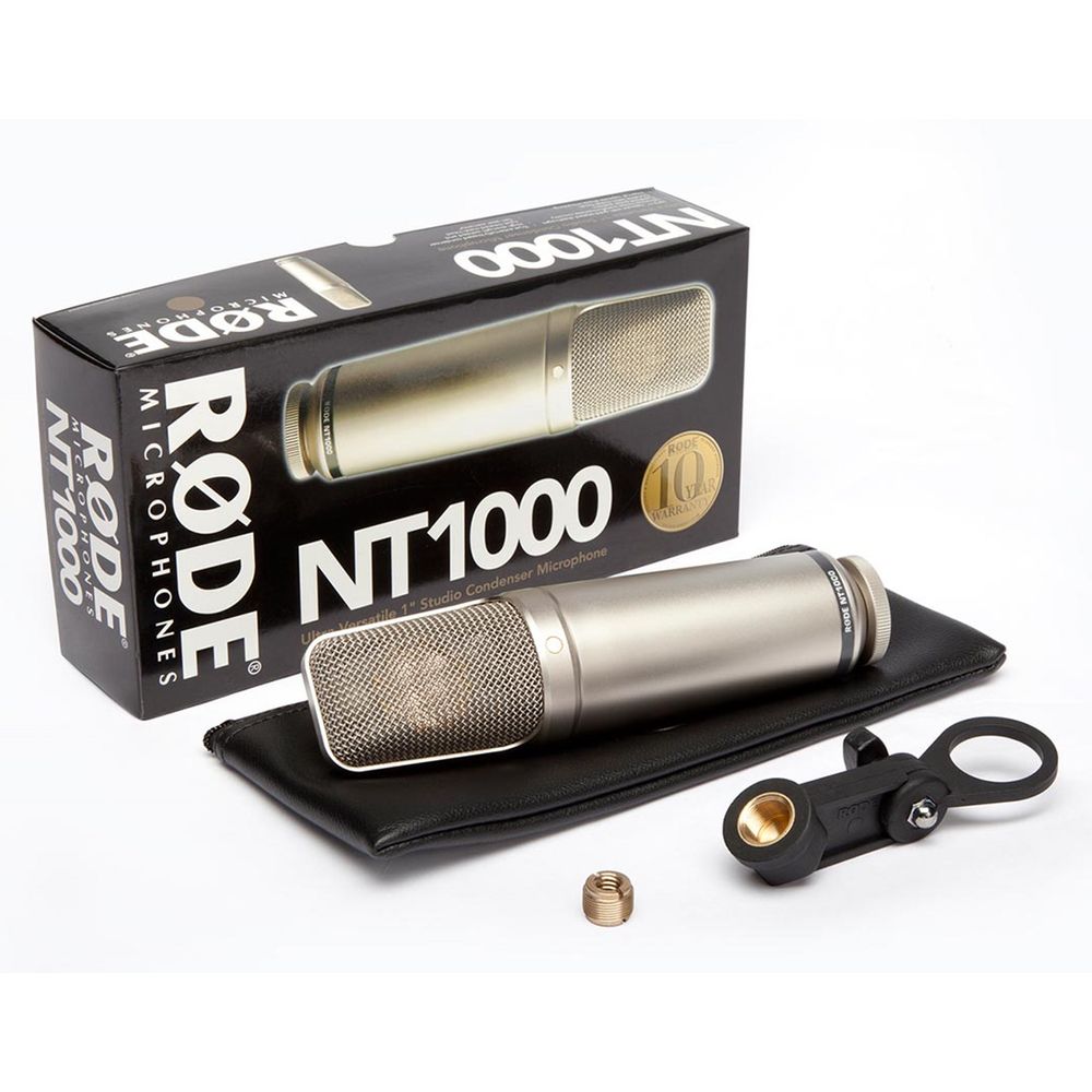 【りゅう】rode nt1000 NT1000 | VERSATILE 1-INCH CARDIOID CONDENSER MICROPHONE | Tom Lee
