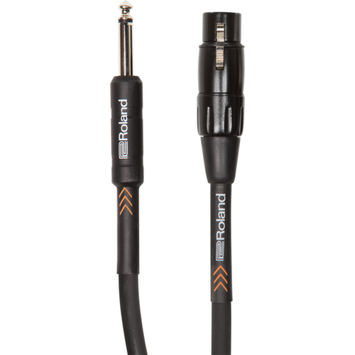 ハイローランド RMC-B20-HIZ BLACK SERIES 20FT 6M HI Z MICROPHONE CABLE | Tom Lee Music