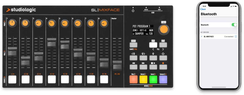 studiologic SL ディリゲント | Dirigent - Mixface SL 8チャンネルミキサー MIXFACE DJ機材