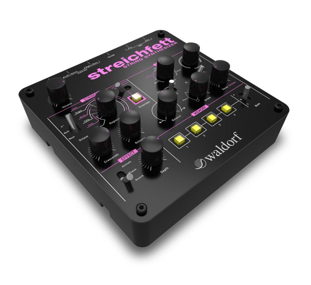 アナログシンセサイザー　Waldorf streichfett_plugin_header.jpg Streichfett 鍵盤楽器