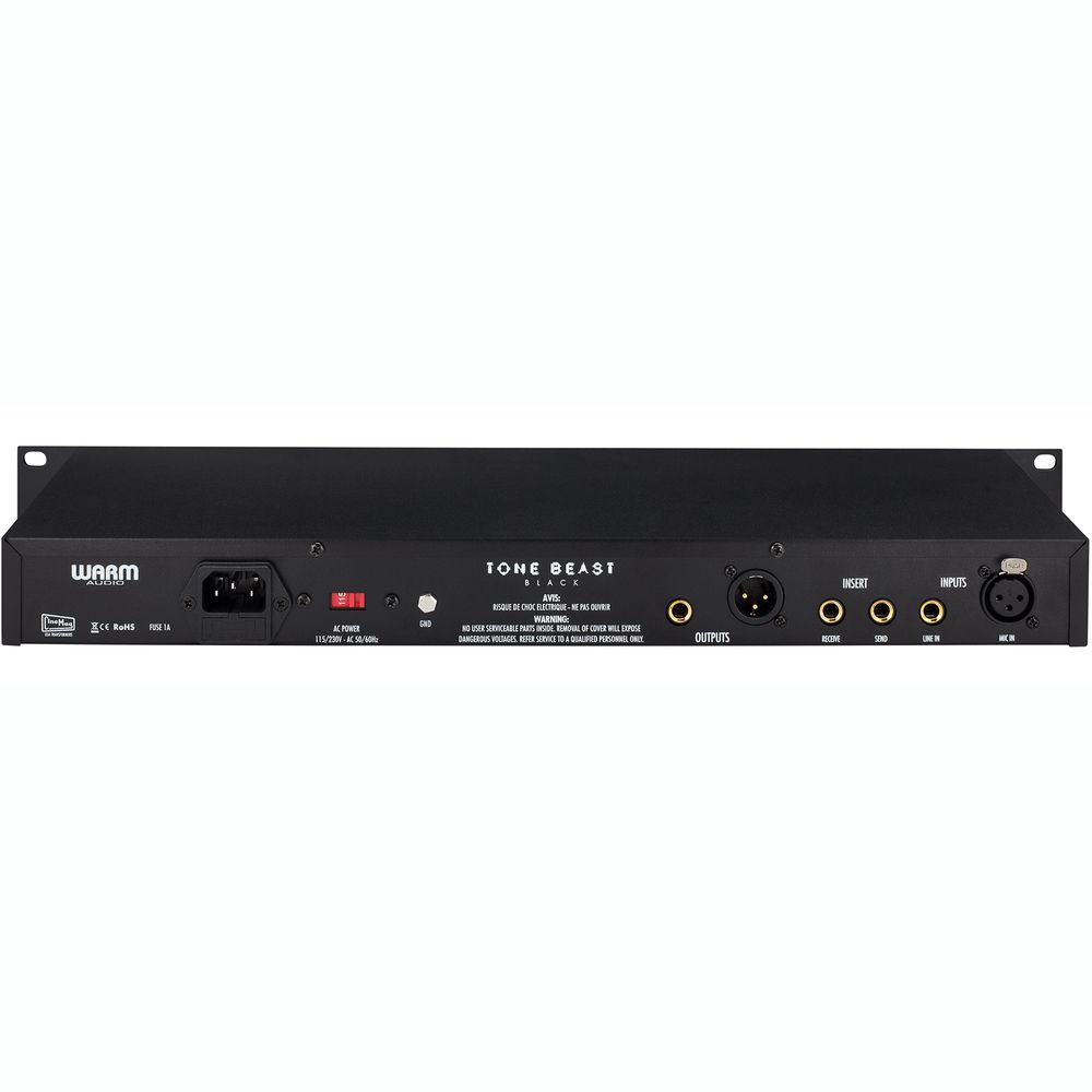 TB12 BLACK | TONE BEAST MICROPHONE PREAMP | Tom Lee Music