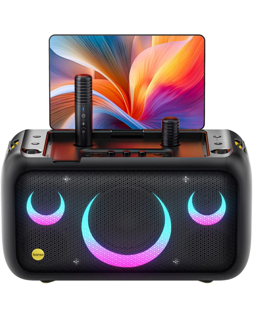 BREAK X1 | PORTABLE KARAOKE MACHINE | BUILT-IN SCREEN | 2X