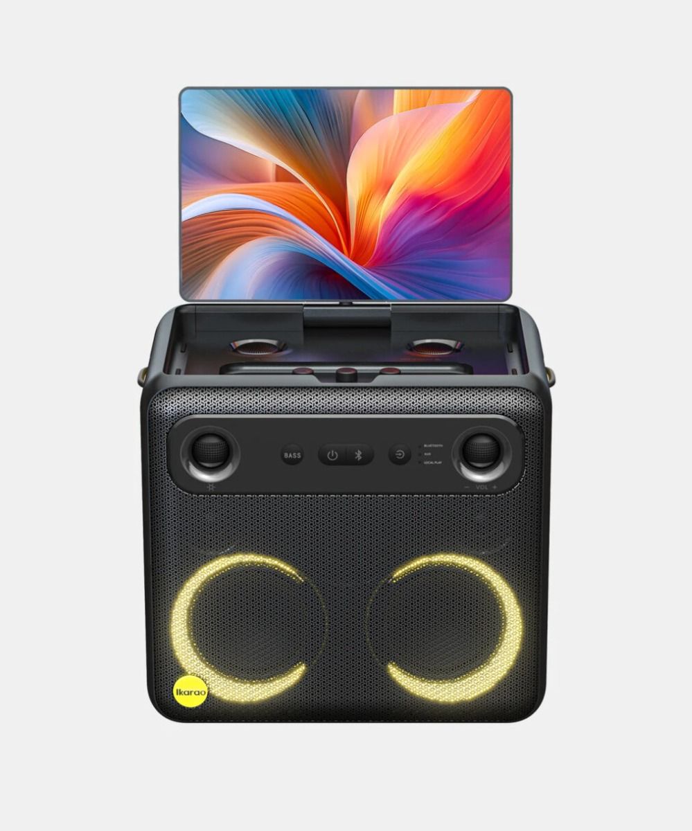 BREAK X2 | PORTABLE KARAOKE MACHINE | BUILT-IN SCREEN | 2X