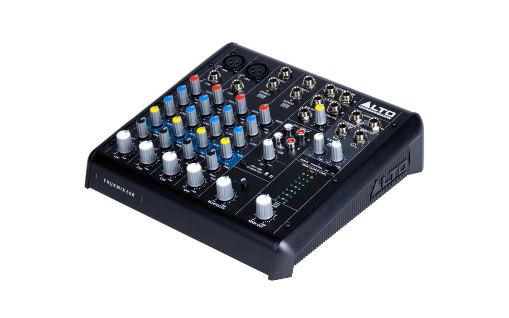 TRUEMIX 600 | 6-CHANNEL ANALOG MIXER W/ USB & BLUETOOTH | Tom Lee