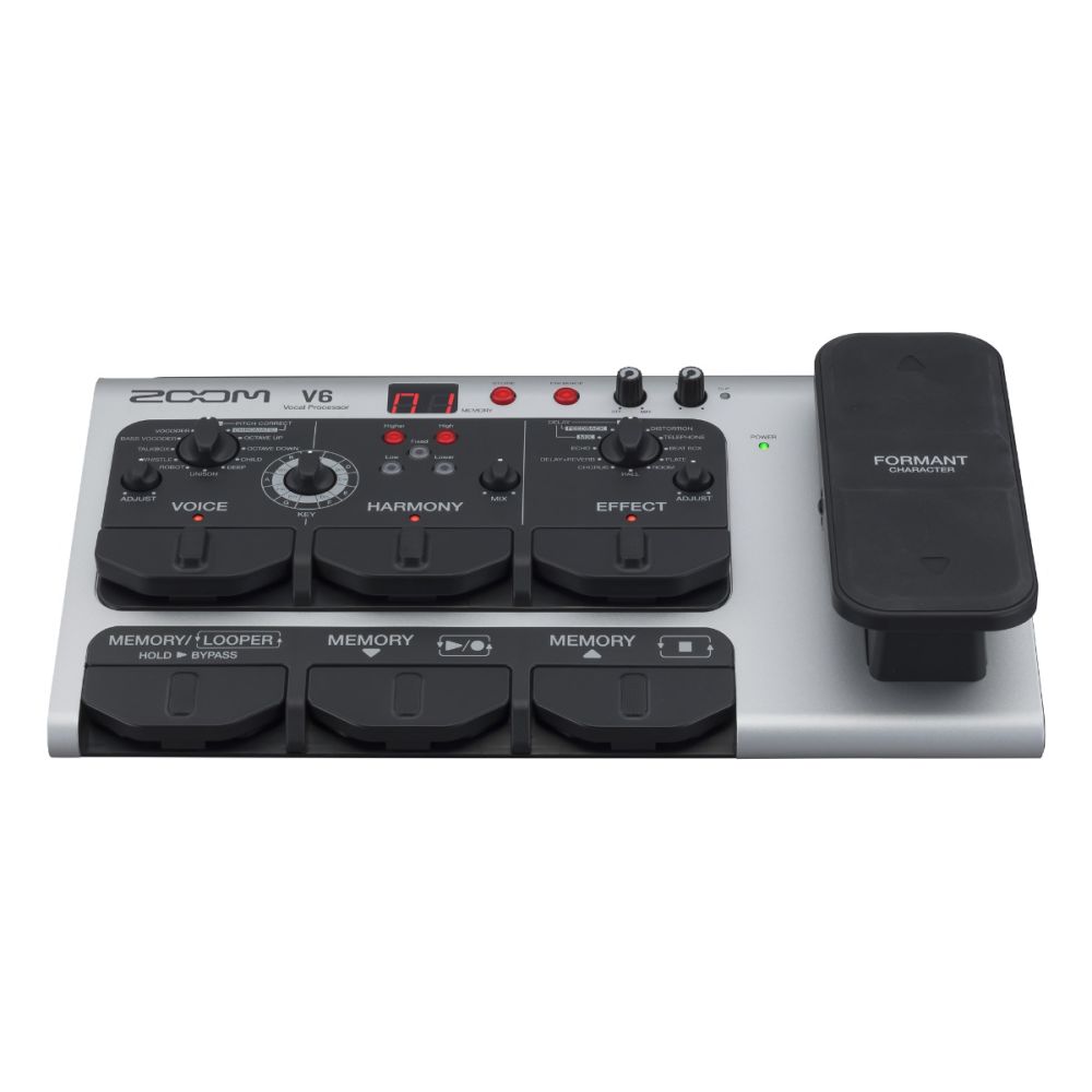 V6-SP | PROFESSIONAL VOCAL EFFECTS PEDAL WITH BUILT-IN LOOPER