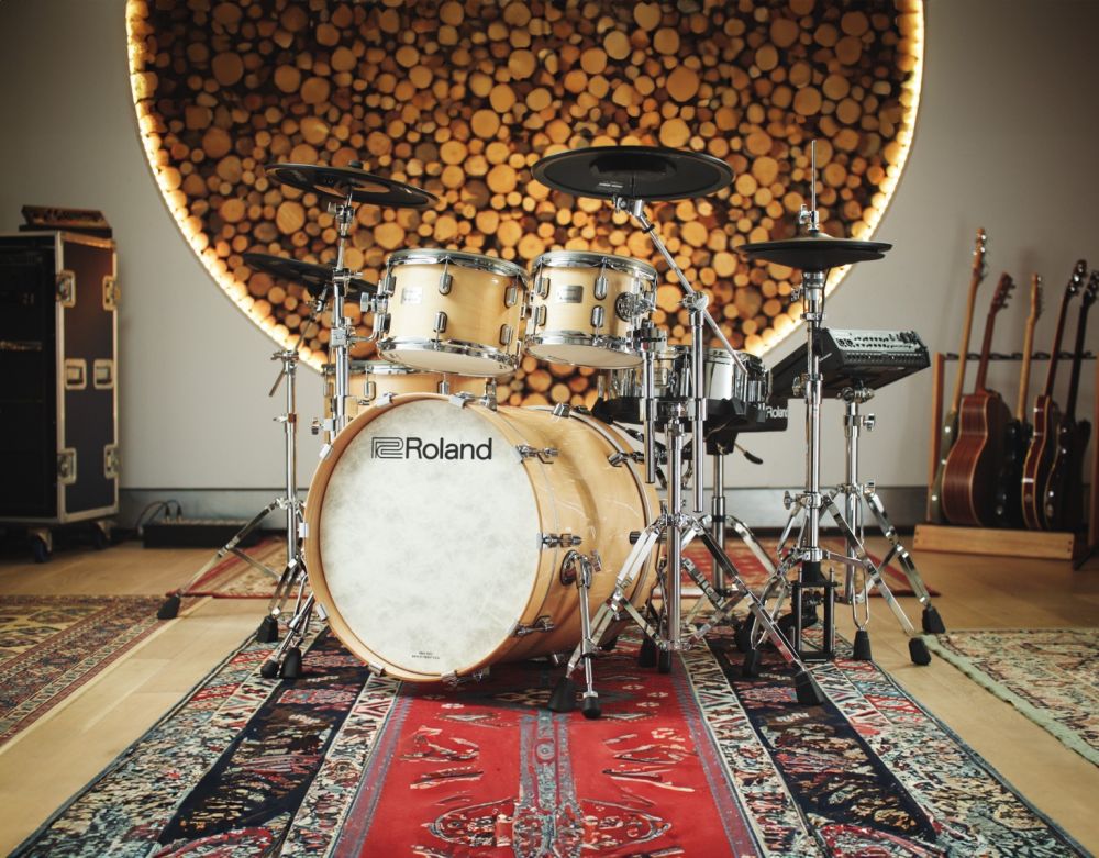 VAD716-GN V-DRUMS ACOUSTIC DESIGN 6-PIECE ELECTRONIC DRUM SET
