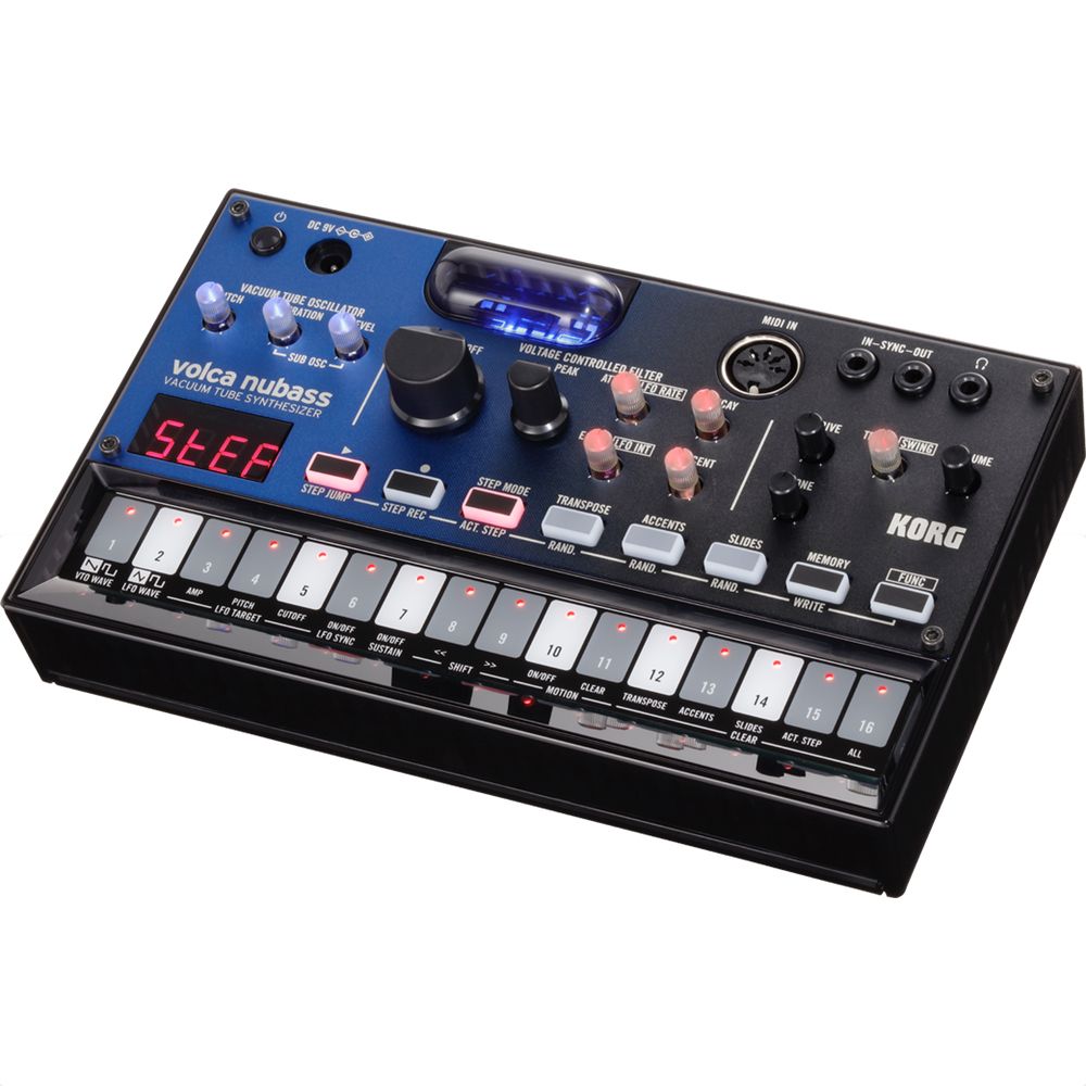 VOLCA NUBASS | ANALOG BASS VACUUM TUBE SYNTHESIZER W/ NUTUBE