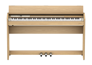 ROLAND F701-LA Digital Piano With Stand & Bench, Light Oak