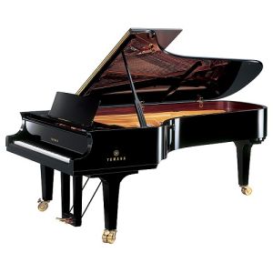 YAMAHA CFX 9' Hand Crafted Concert Grand Piano In Beautiful Polished Ebony Finish