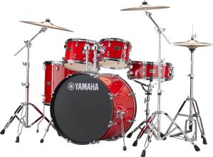 YAMAHA RYDEEN 5-piece Drum Set (20/10/12/14/snare) With Hardware, Cymbals & Throne