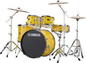 YAMAHA RYDEEN 5-piece Drum Set (20/10/12/14/snare) With Hardware, Cymbals & Throne