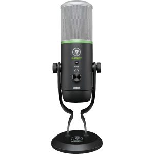 MACKIE CARBON Element Series Premium Usb Condenser Microphone W/stand & Usb Cable