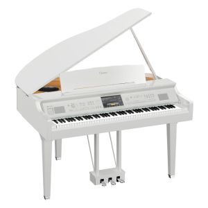 YAMAHA CVP809GP Pwh Clavinova Digital Grand Piano, Polished White