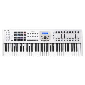 ARTURIA KEYLAB 61 Mkii White Usb/midi 61-note Keyboard Controller W/pads,faders,knobs