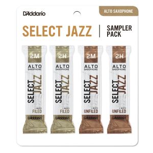 D'ADDARIO SELECT Jazz Reed Sampler Pack Alto Sax 2m/2h