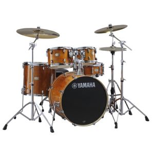 YAMAHA STAGE Custom Birch 5-pc Drum Kit With Hardware, Honey Amber