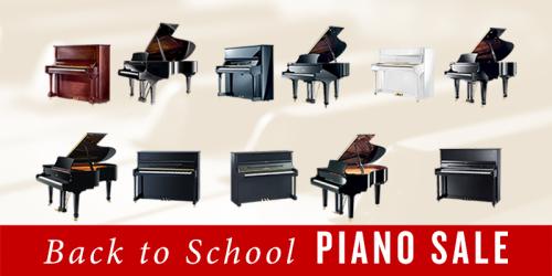 Back To School Pianos Sale