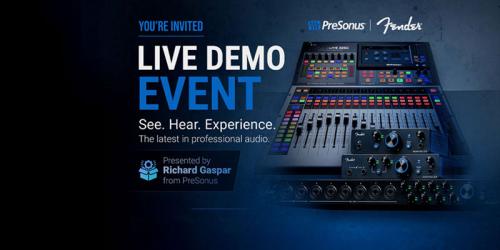 PreSonus | Fender Live Demo Event