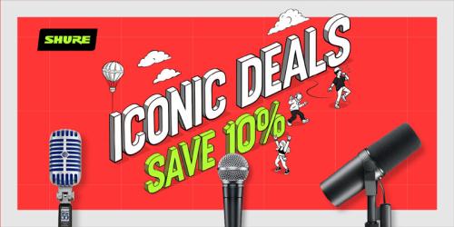 SHURE Iconic Deals