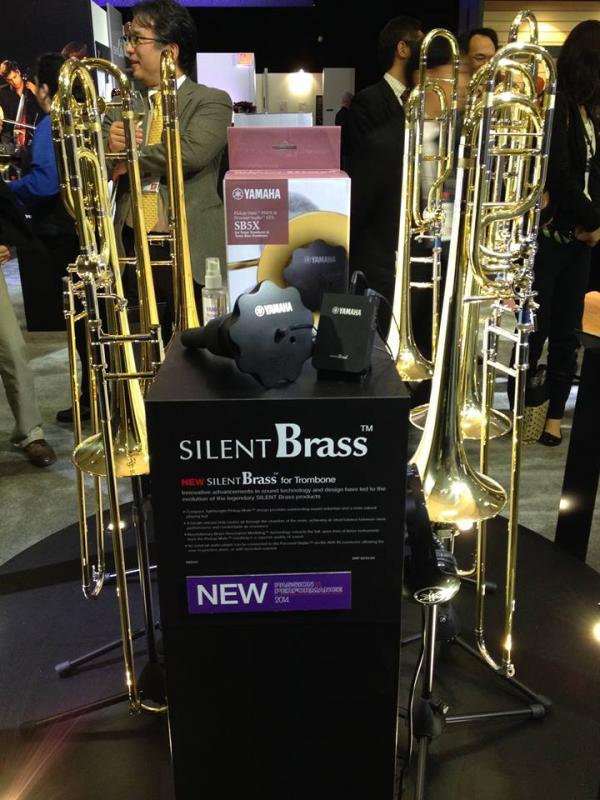 NAMM: Yamaha silent brass  New from NAMM: Yamaha silent brass