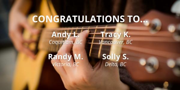February 2022 Contest Winners: Alvarez RD26 Acoustic Guitar & Gig Bag