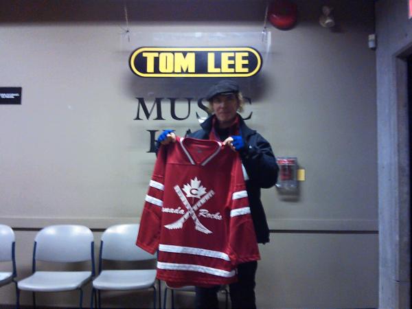 Canada Rocks Hockey Jeresey Winner: James Mark